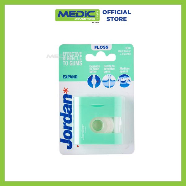Jordan Expand Floss Mint Flavour + Fluoride 30M