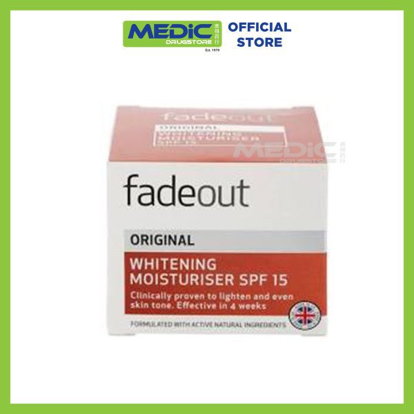 Fade Out Originial Whitening Moisturiser SPF 15 50ML