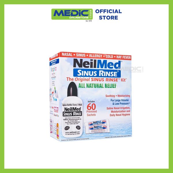 NeilMed Sinus Rinse Kit + 60s