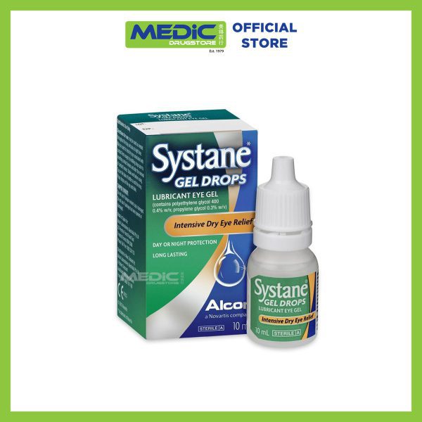 Alcon Systane Gel Drops Lubricant Eye Gel 10ml