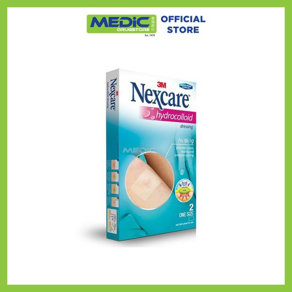 3M Nexcare Hydrocolloid Dressing 2s