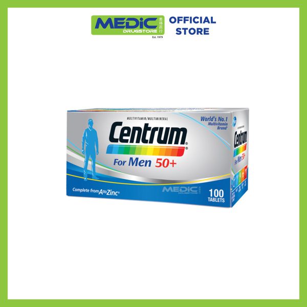 Centrum Advance for Men 50+ 100 Tablets