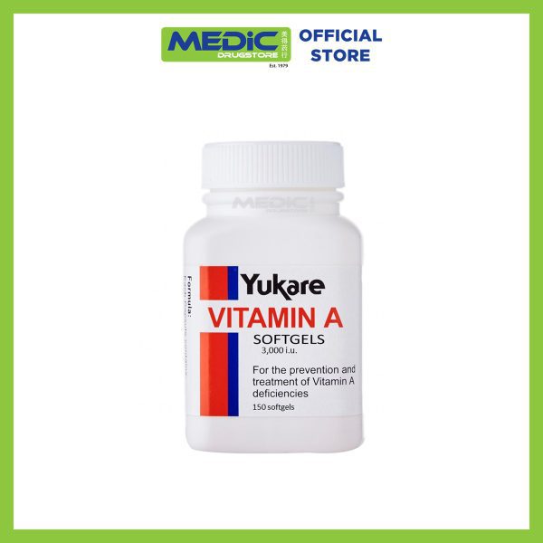 Yukare Vitamin A Capsules 150s
