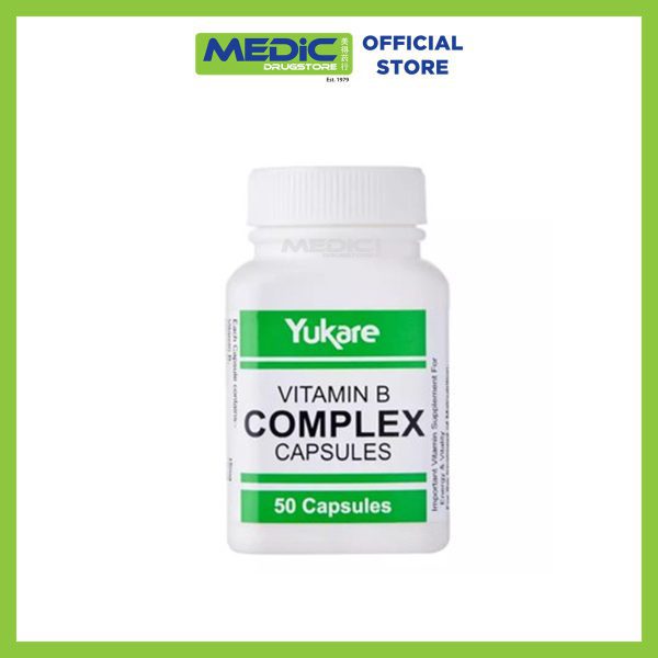 Yukare Vitamin B Complex Capsules 50s