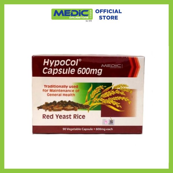 Hypocol 600mg 90s
