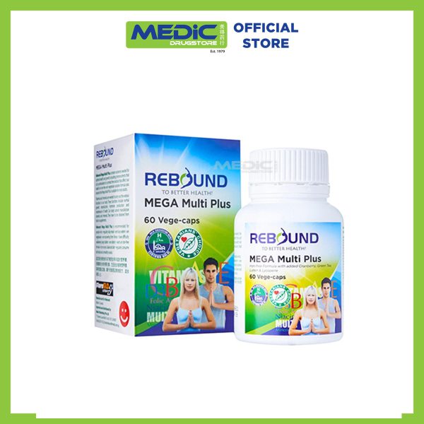 Rebound Mega Multi Plus Vegicaps 60s