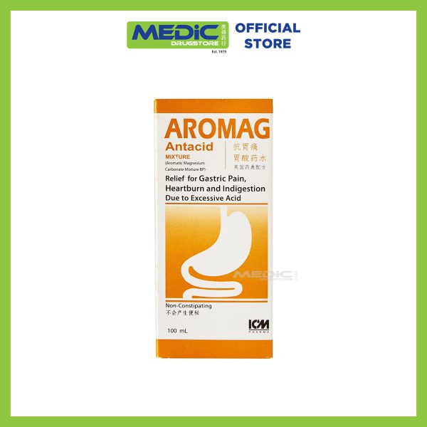 ICM Pharma Aromag Antacid Mixture 100Ml