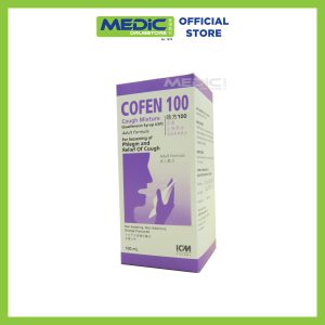 ICM Pharma Cofen 100 Cough Mixture Adult Formula 100 ML
