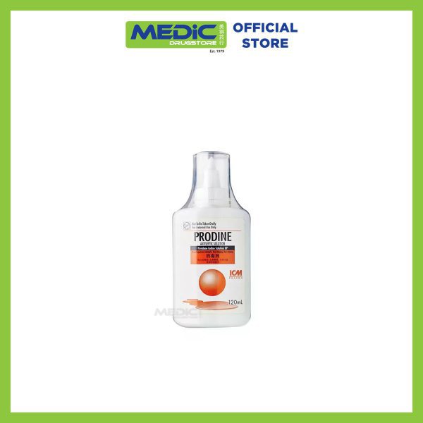 ICM Pharma Prodine Antiseptic Solution 120Ml