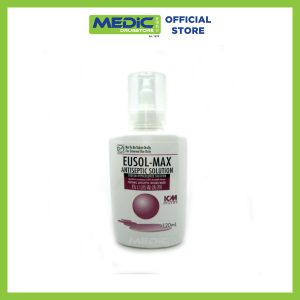 ICM Pharma Eusol-Max Antiseptic Solution 120Ml