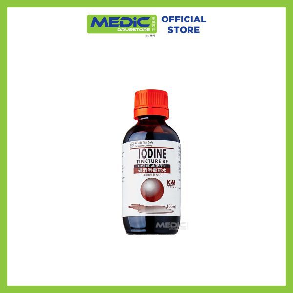 ICM Pharma Iodine Tincture Bp 100Ml