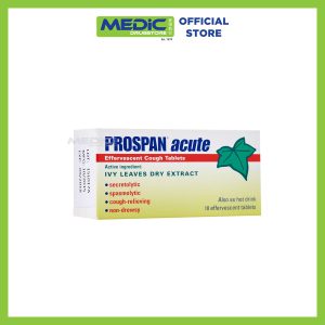 Prospan Acute Effervescent Cough Tablets 10s