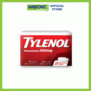 Tylenol Paracetamol 500mg 20s