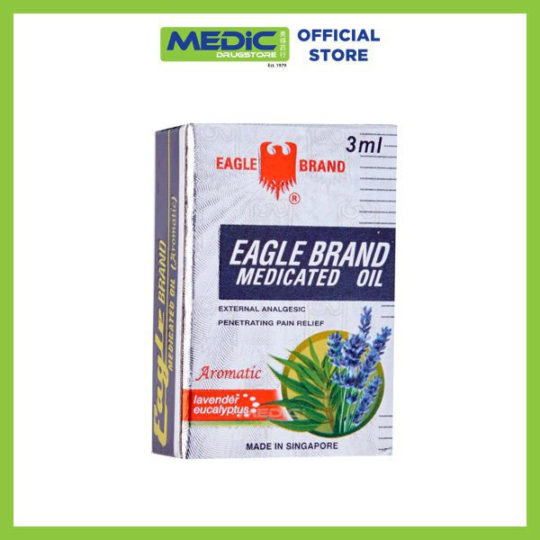 Eagle Brand Medicated Oil Aromatic 3Ml