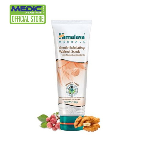 Himalaya Gentle Exfoliating Walnut Scrub with Natural Antioxidants 100 ml