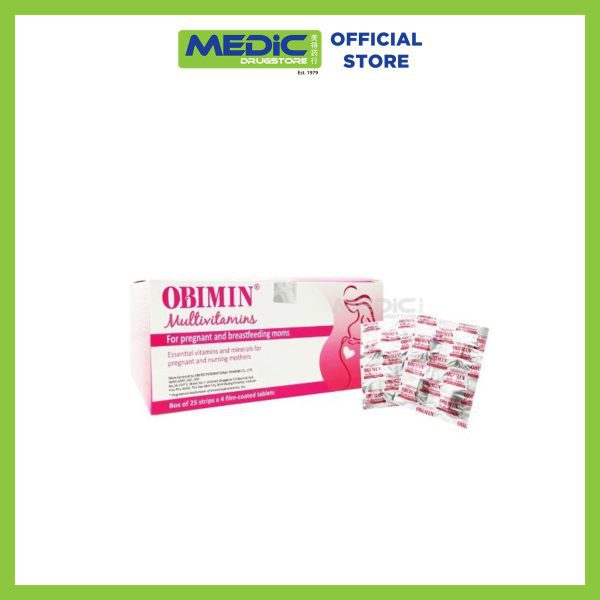 Obimin Multivitamins for Pregnant & Breastfeeding Moms 25 x 4s