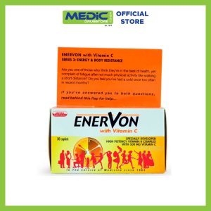 Enervon With Vitamin C 30 Caplets
