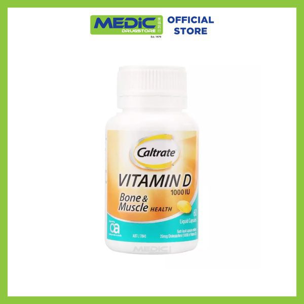 Caltrate Vit D 1000IU 60s