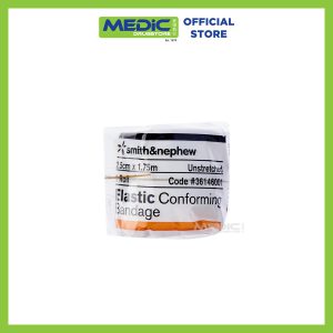Smith and Nephew Elastic Conforming Bandage #36146001 (2.5Cm x 1.75M)
