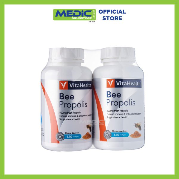 VitaHealth Bee Propolis 500Mg Twin Pack