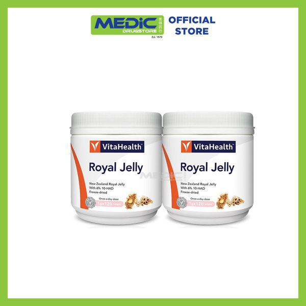 Vitahealth Royal Jelly (Twin Pack) 2x120s
