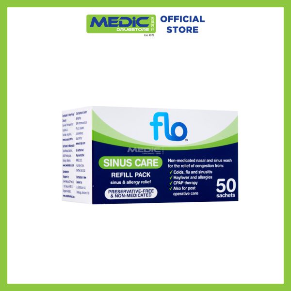 FLO Sinus Care Refill Pack 50 Sachets