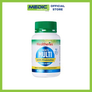 Healtheries Men's Multi One-A-Day with Probiotics 60s