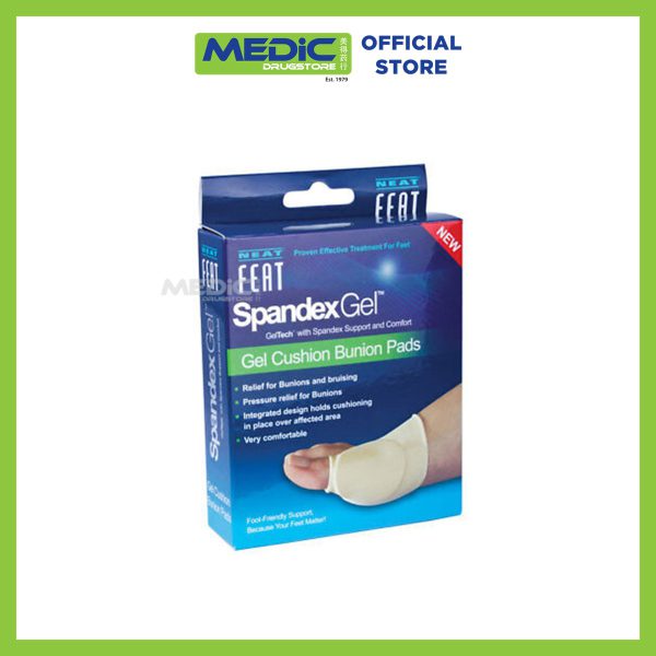 Neat Feat Spandex Gel Cushion Bunion Pads