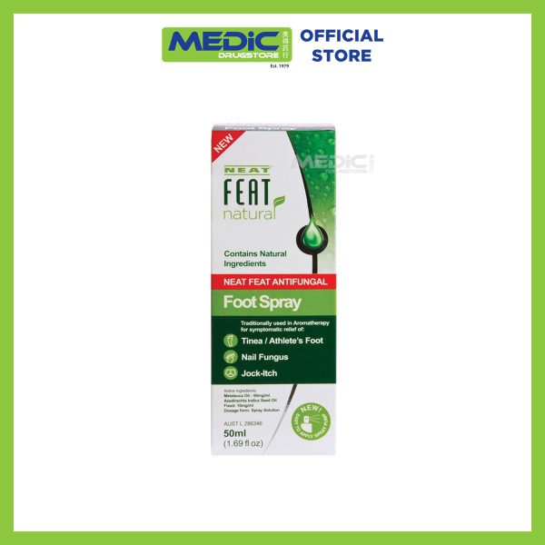 Neat Feat Natural Antifungal Foot Spray 50ml