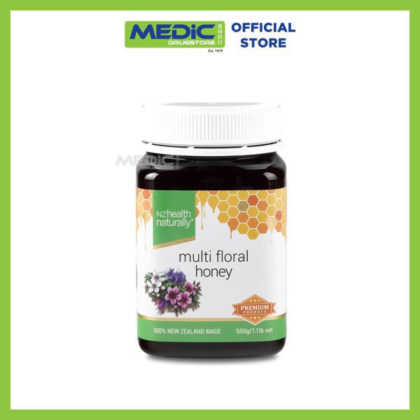 NZ Health Naturally Multi Floral Honey 500G