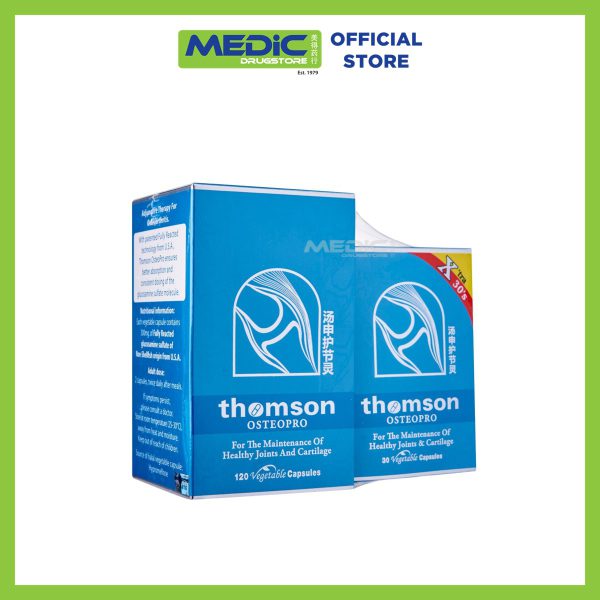 Thomson Osteopro Vegetable Capsules (120'S + 30'S)