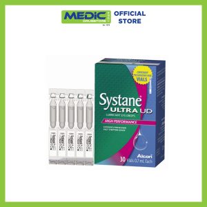 Alcon Systane Ultra UD Lubricant High Performance Eye Drops Vials 30s