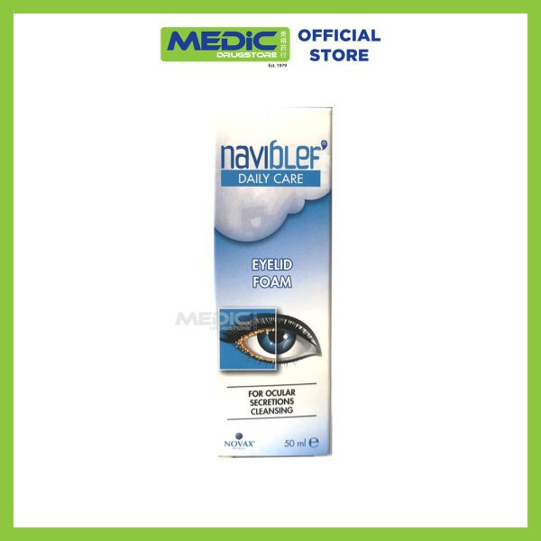 Novax Naviblef Daily Care Eyelid Foam 50ml