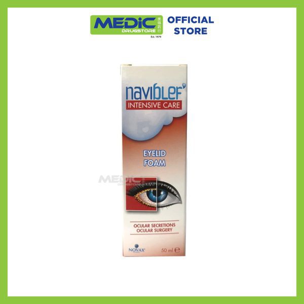 Novax Naviblef Intensive Care Eyelid Foam 50ml