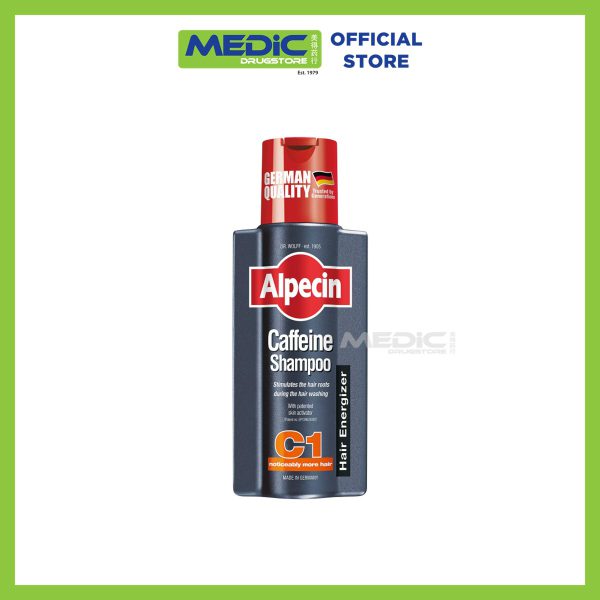 Alpecin C1 Caffeine Shampoo with Patented Skin Activator 250 ML