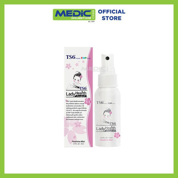 TS6 Lady Health Comfort Feminine Mist 40ml