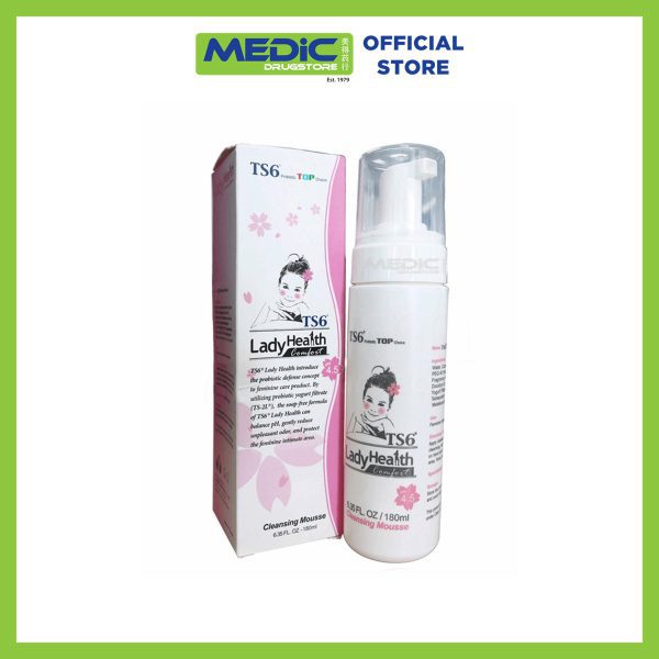 TS6 Lady Health Comfort Cleansing Mousse 180ml