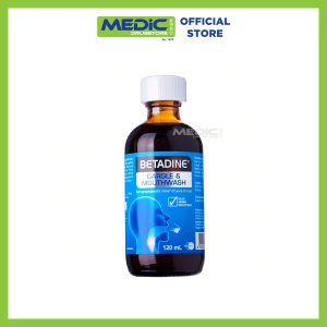 Betadine Gargle And Mouthwash 120 ML