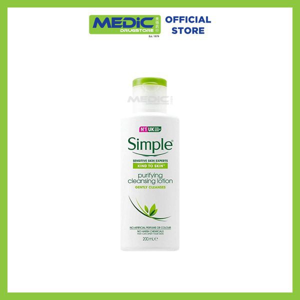 Simple Kind to Skin Purifying Cleansing Lotion 200ML