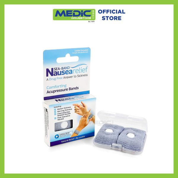 Sea-Band Nausea Relief Comforting Accupressure Band 1S