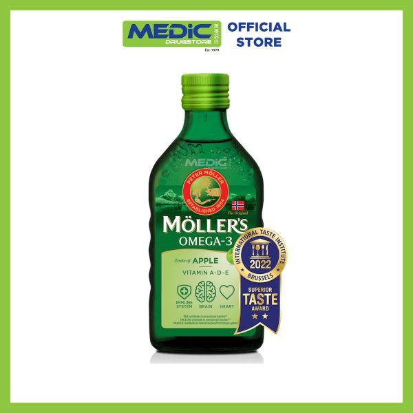 Moller's Cod Liver Oil Apple 250ml