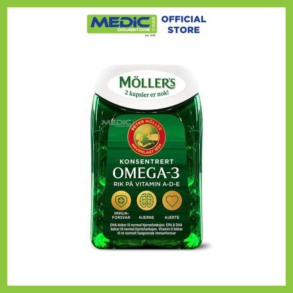 Moller's Concentrated Omega-3 112s