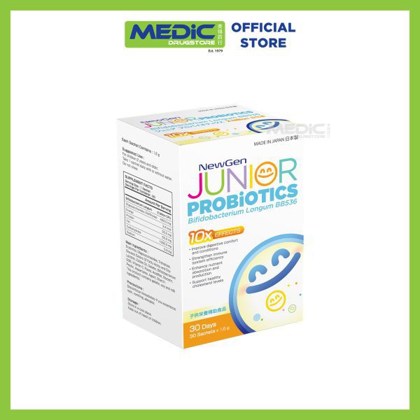 NewGen Junior Probiotics 2 Billion Sachets 1.6g x 30s