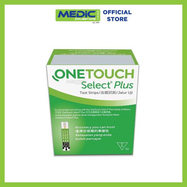 OneTouch Select Plus Test Strips 50s