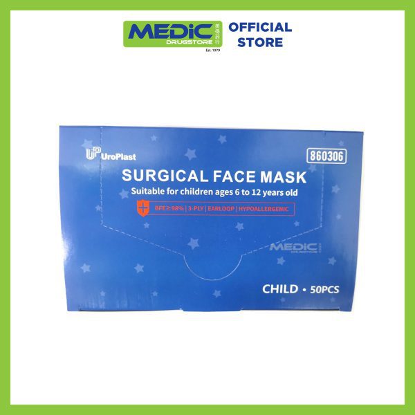 Uroplast Kids Surgical Face Mask 50s