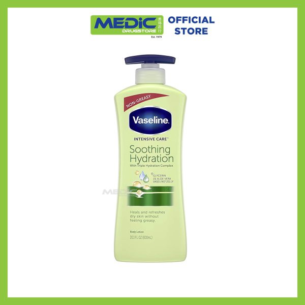 Vaseline Intensive Care Soothing Hydration Body Lotion 600ml