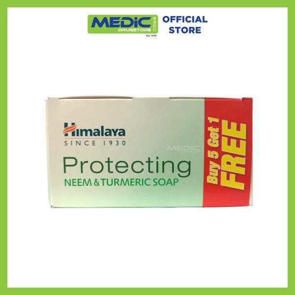 Himalaya Protecting Neem & Turmeric Soap 5+1