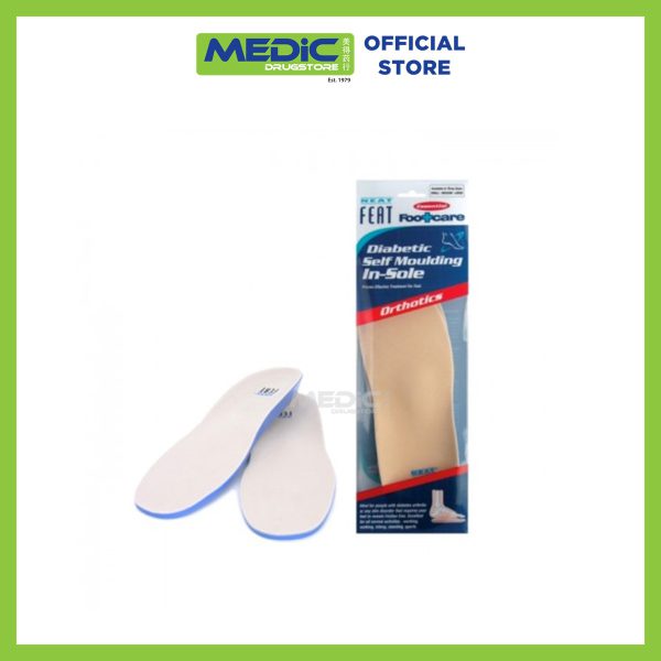 Neat Feat Diabetic Self-Moulding In-Soles (Small)