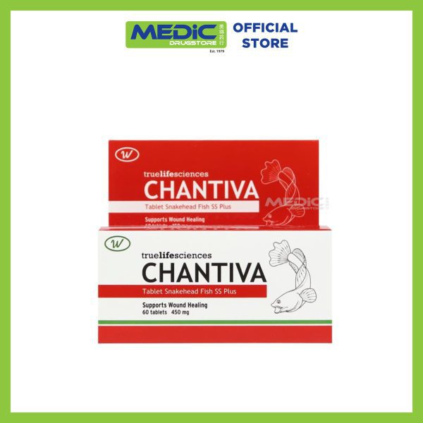 Truelifesciences Chantiva Tablets Snakehead Fish SS Plus 60s