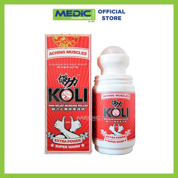 Koli SUPER WARM Pain Relief Massage Roller 60ML